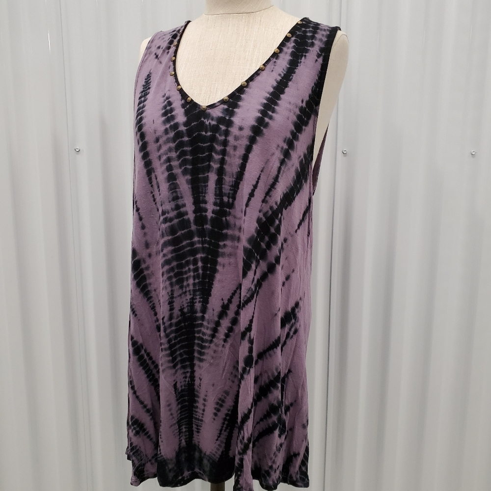 Tie Dye Open Back Tank